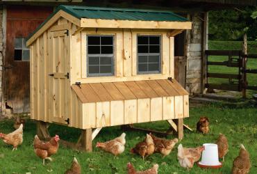 Quaker Chicken Coop Section