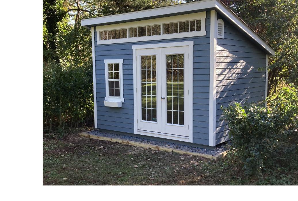 studio shed with LP Lap siding  studio shed with LP Lap siding