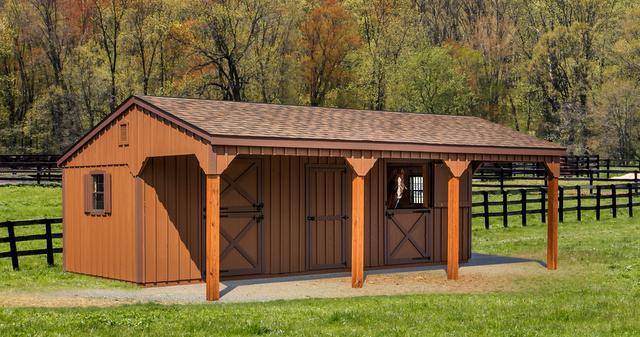 10x28 lean to