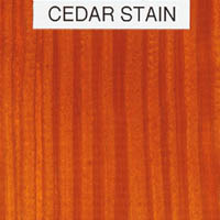 Cedar Stain (wood)