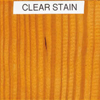 Clear Stain (wood)