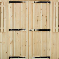 Strap Hinge Doors