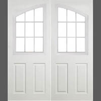 9 Lite Arched Doors