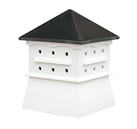 Bird House - Poly w/ Black Metal 24"