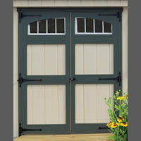 Arched Classic Wood Door with Transom (upgrade)
