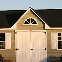 Gable Arched Windows