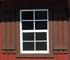 Painted Wooden Slats