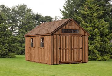 New England Classic Board and Batten Cape Cod Shed