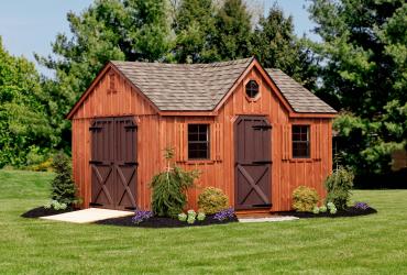 Standard Victorian Board and Batten Pine Shed