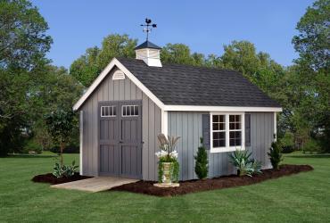 New England 9/12 Classic Shed with Duratemp T1-11 Siding