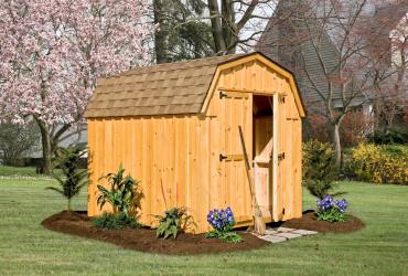 Mini Barn Board and Batten Pine Shed