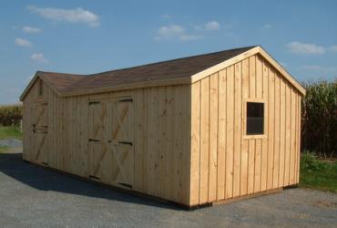 Board and Batten Victorian Stall Barn