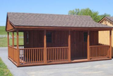 Scenic Board & Batten Cabin with porch