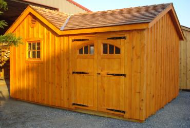 Board and Batten Storage Shed