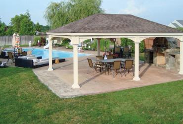 Manor Vinyl Pavilion -Standard Roof-3