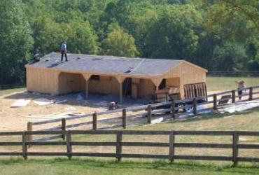 Custom Large Horse Barns