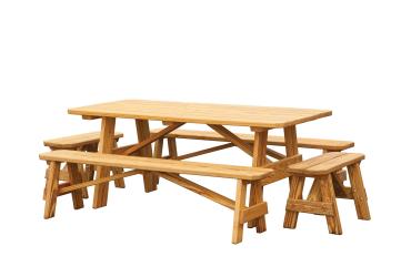 Regular Picnic Table (4 Benches)