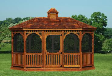 oval gazebo