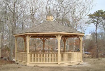 20' octagon country gazebo