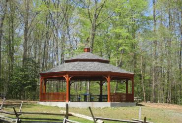 Victorian wood gazebo-3