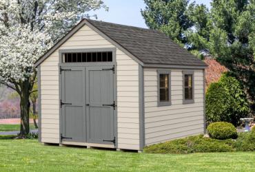 10x12 Cape Cod shed With Lap Siding