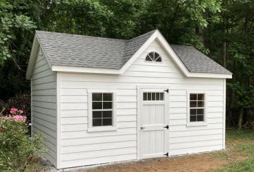 Custom Victorian Shed with LP Lap Siding