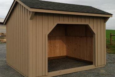 alpaca run in shed