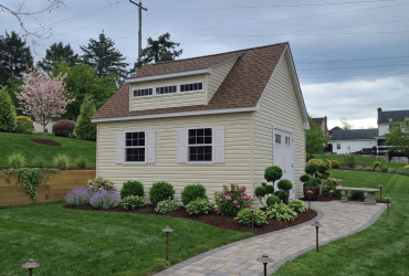 2 story shed
