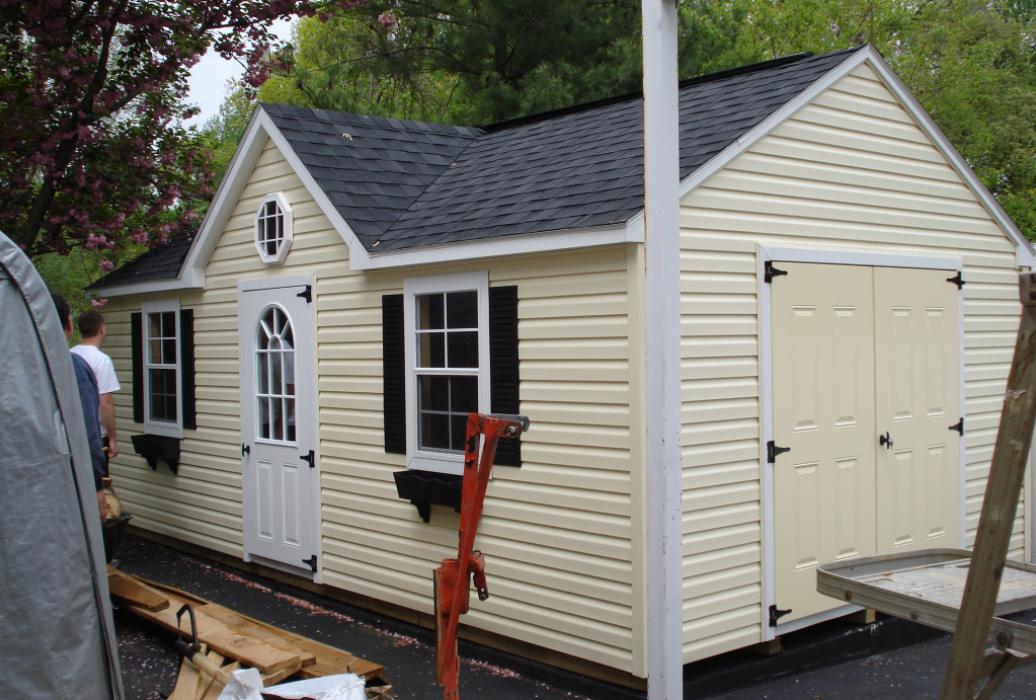 Victorian Vinyl Shed 12
