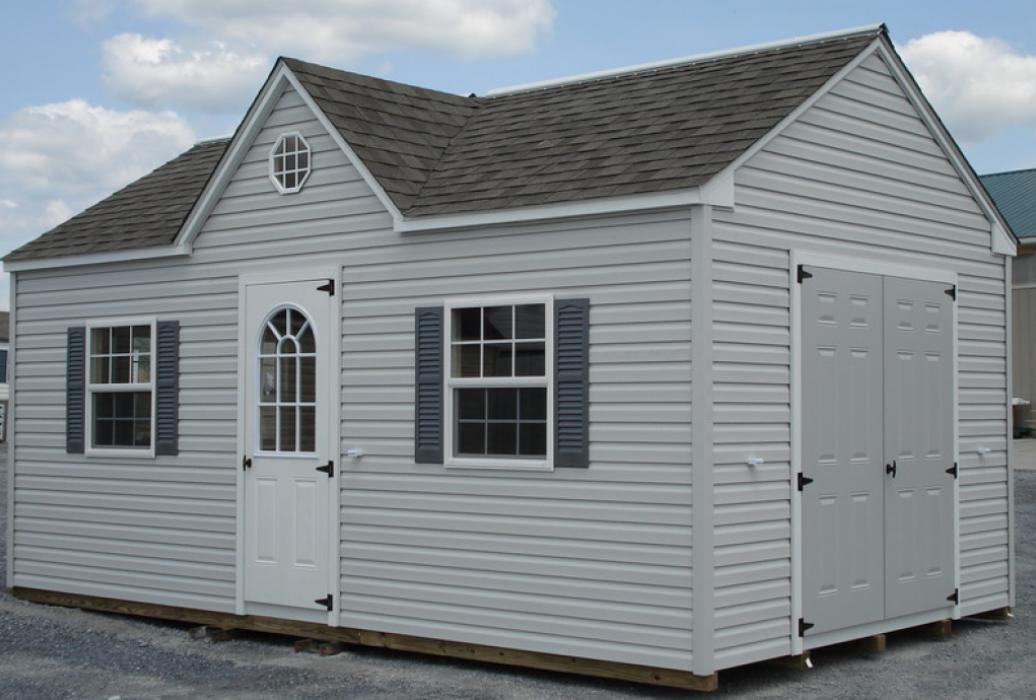 Victorian Vinyl Shed 4 Victorian Vinyl Shed 4