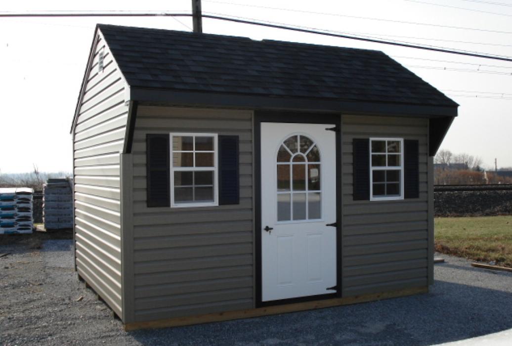 quaker vinyl shed