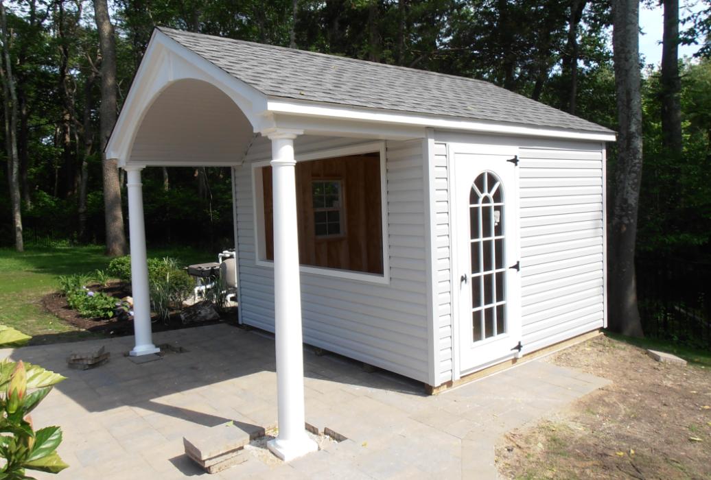 concession stand with porch