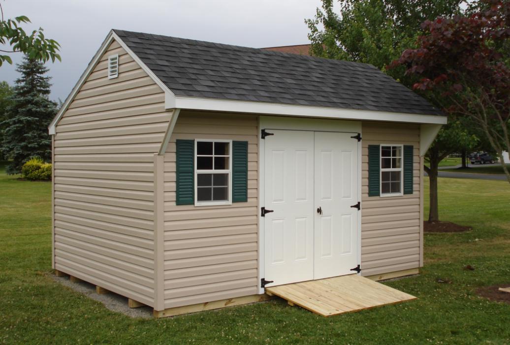 Quaker Vinyl Shed-Standard -1 Standard Quaker Vinyl Shed
