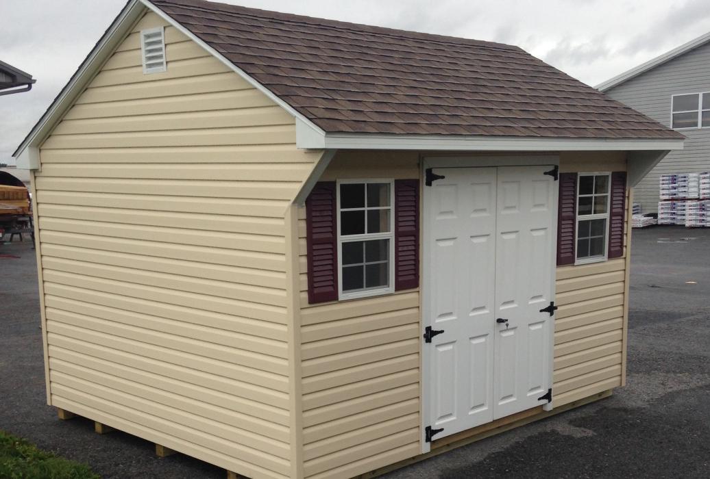 quaker vinyl shed quaker vinyl shed-higher walls