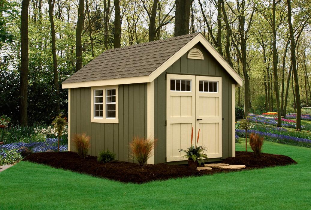 New England 9/12 Classic Shed:-Duratemp T1-11 Siding-2 New England 9/12 Classic Shed with Duratemp T1-11 Siding