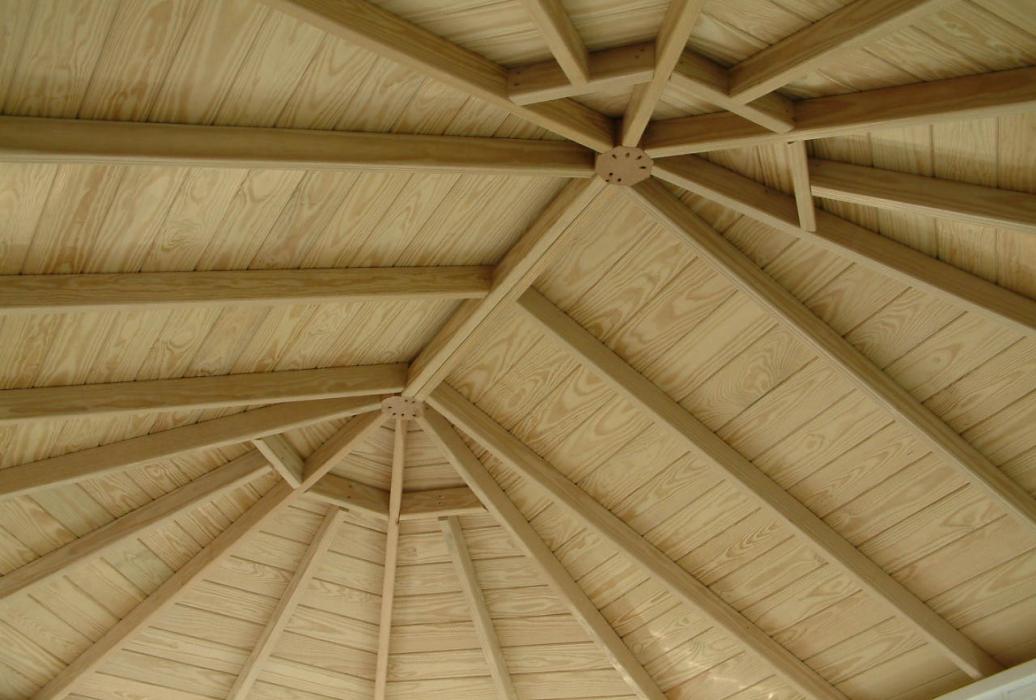 Vinyl Oval Gazebo- Classic Single Roof-9 Vinyl Oval Gazebo- Classic Single Roof-9