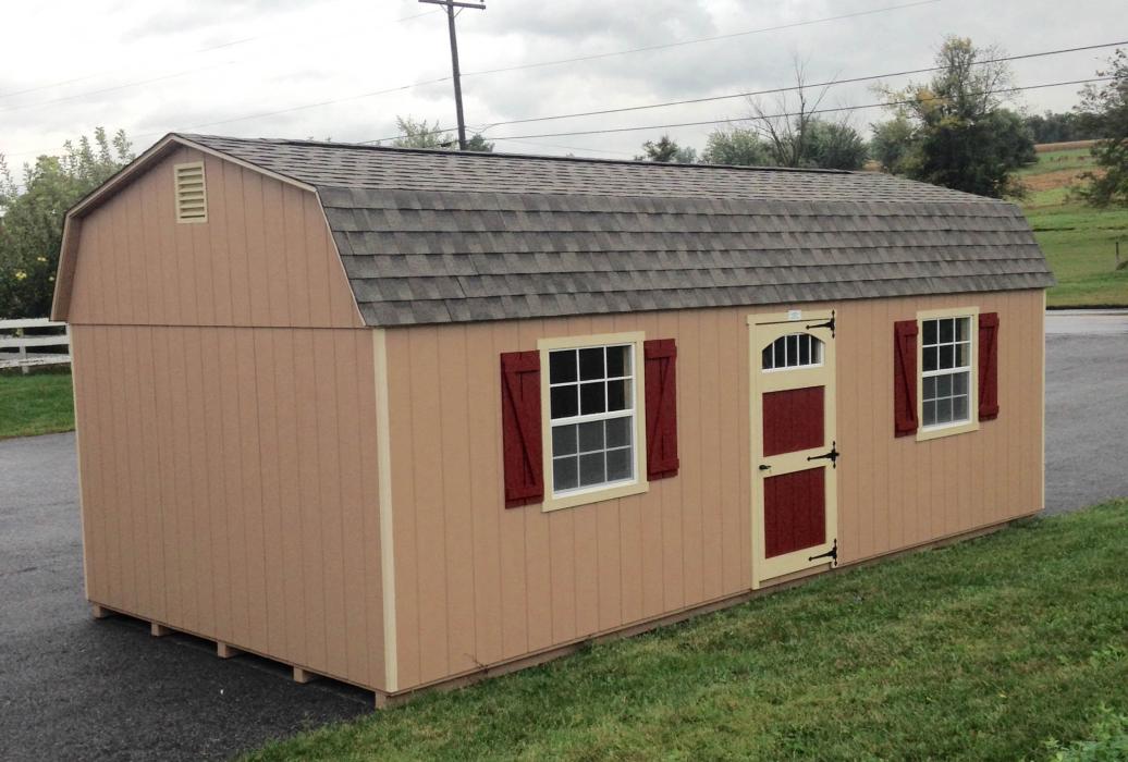 Dutch Barn Single Car Garage Duratemp T1-11-1 Dutch Barn Single Car Garage Duratemp T1-11-1