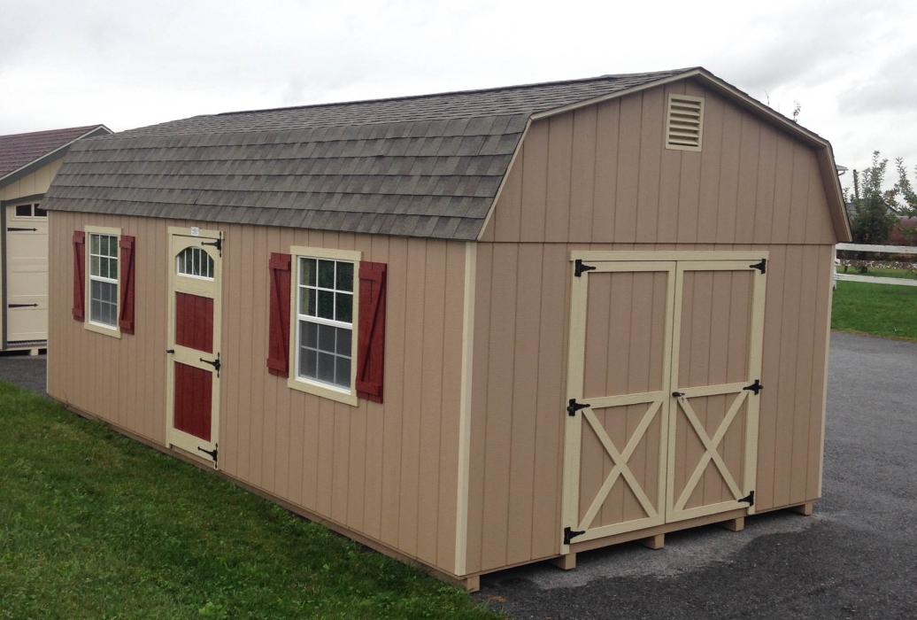Dutch Barn Single Car Garage Duratemp T1-11-2 Dutch Barn Single Car Garage Duratemp T1-11-2