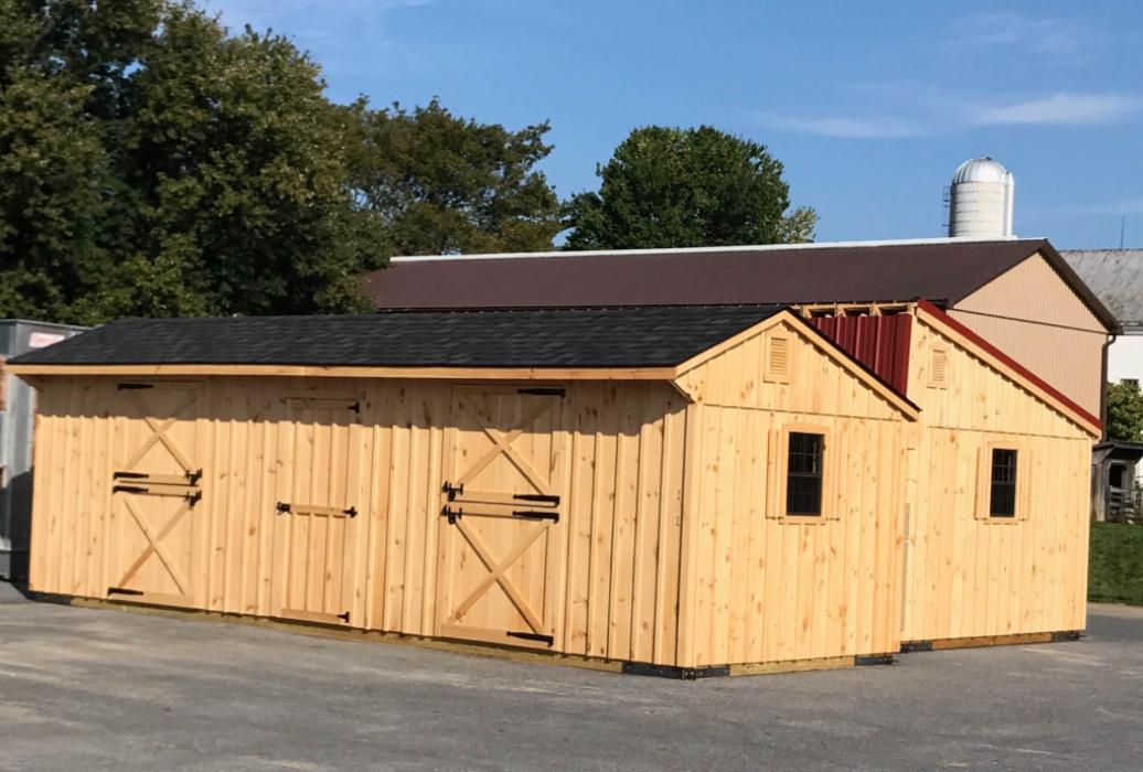 Board and batten Horse barn - 15