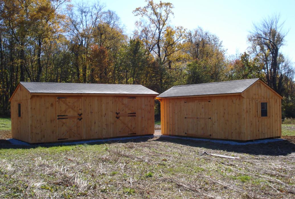 Board and batten Horse barn - 22