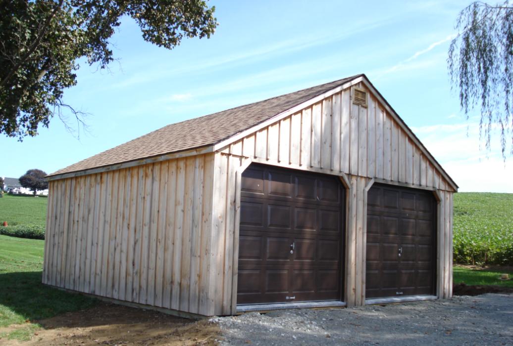 Aframe Modular Garage Board and Batten Pine-5
