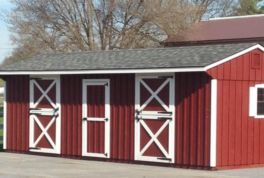 Board and Batten Horse Barn-4