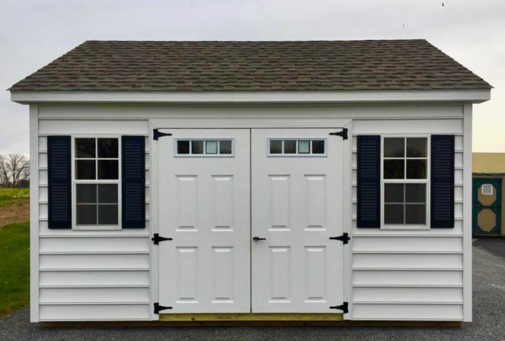 Lean To Shed Vinyl Siding-Standard-1 Lean To Shed Vinyl Siding-Standard