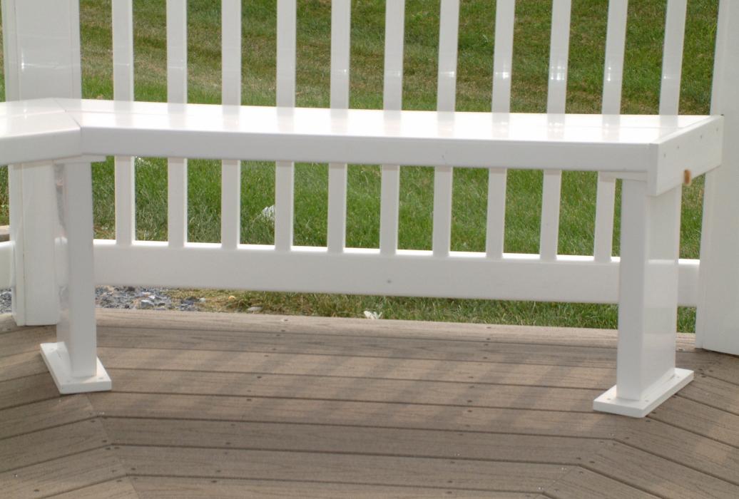 Vinyl Rectangle Gazebo- Classic Single Roof -20