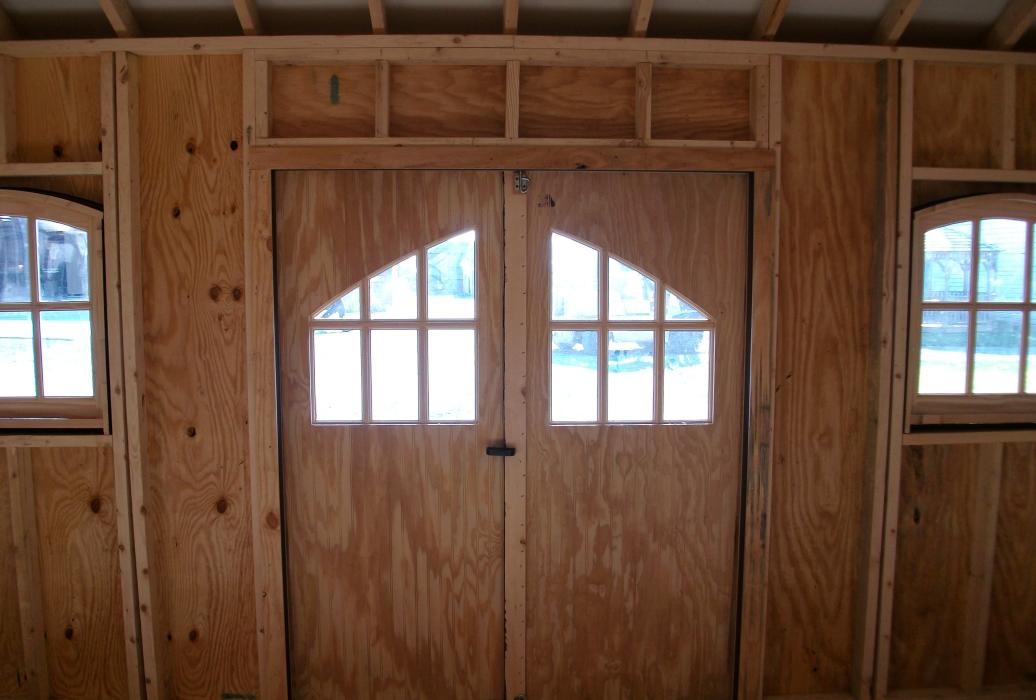 Victorian Board and Batten Pine Shed-9