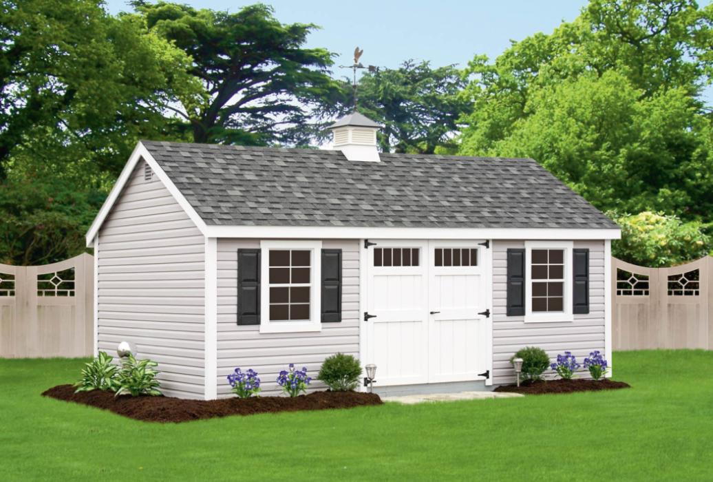Vinyl New England Classic Cape Cod Shed