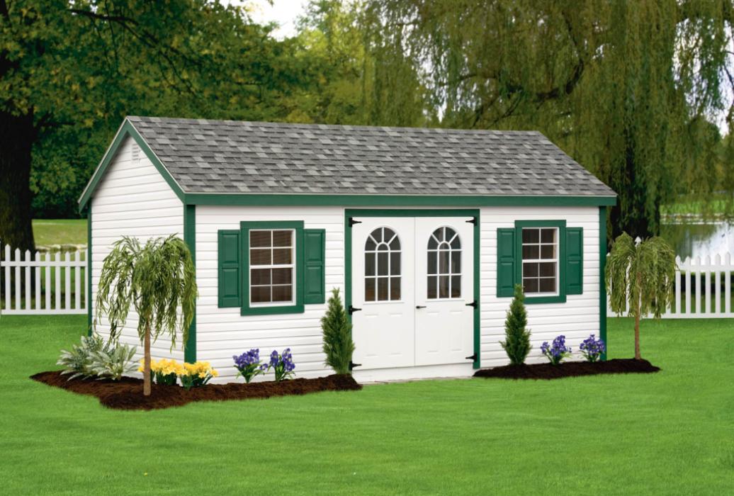 New England Classic: Cape Cod Shed-Vinyl-9 Vinyl New England Classic Cape Cod Shed
