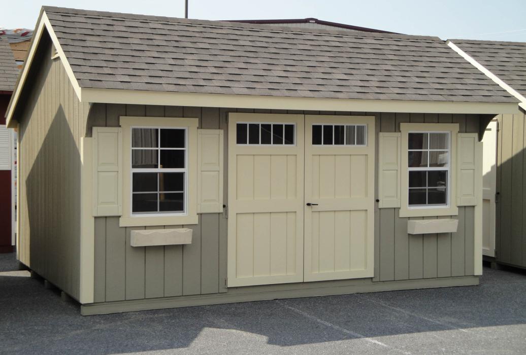 New England Classic: Quaker Shed-Duratemp T1-11 Siding-3