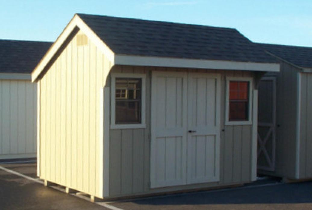New England Classic: Quaker Shed-Duratemp T1-11 Siding-10