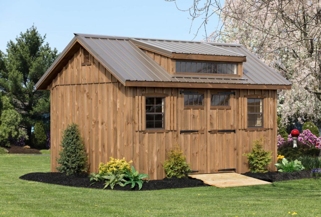 Classic Board & Batten Manor Delight w/Shed Dormer Lancaster County